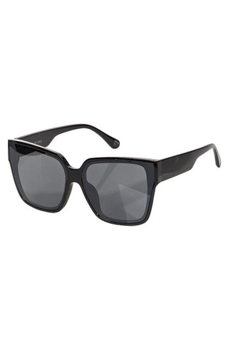 Square Wayfarer Black Sunglasses